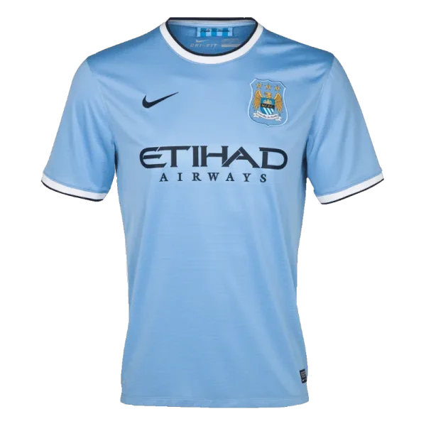 Manchester City Retro Home Jersey 2013/14