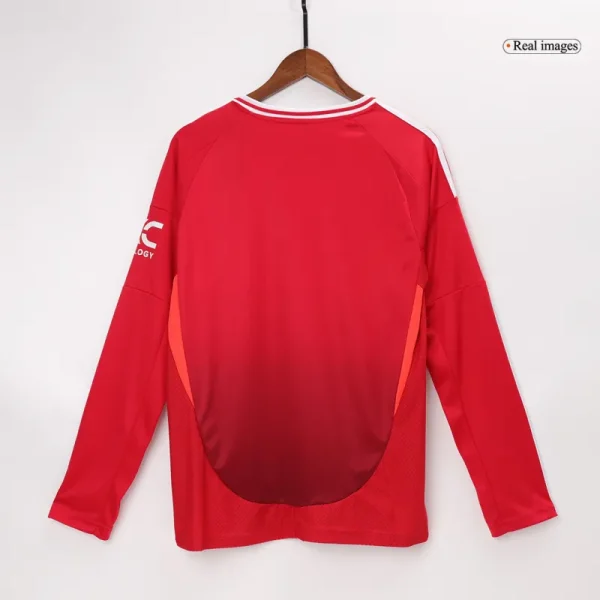 2024/25 Manchester United Home Long Sleeve Jersey