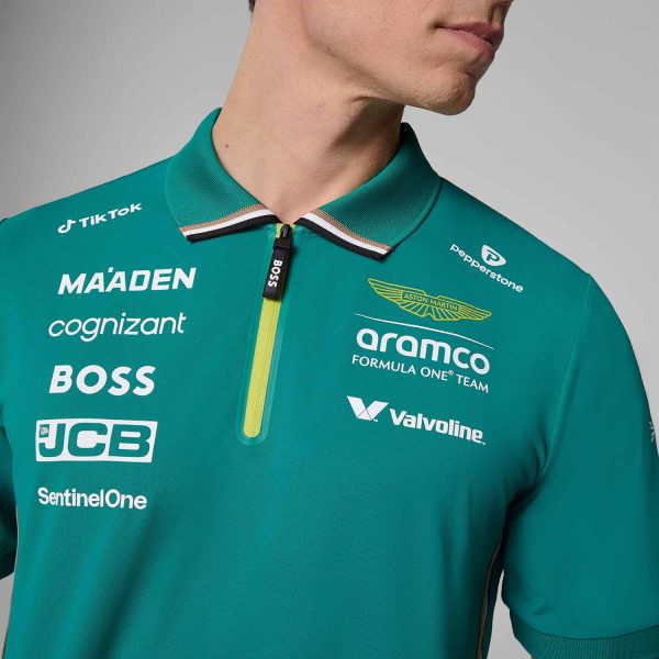 Aston Martin F1 2025 Team Polo Shirt