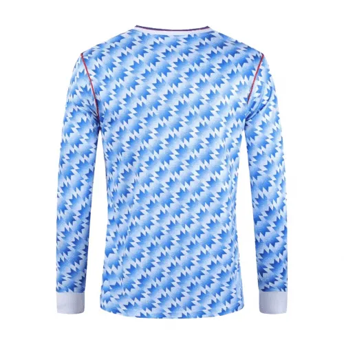 1990/92 Manchester United Retro Jersey Away Long Sleeve