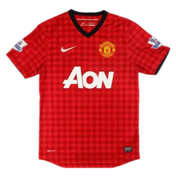 2012/13 Manchester United ROONEY #10 #5 #20 #22 Retro Jersey Home