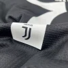 2019-20 Cristiano Ronaldo #7 Juventus Home Retro Player Version Soccer Jersey with UCL Patch - Long Sleeve