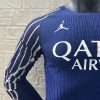PSG Jordan Shirt Fourth Stadium Jersey Long Sleeve Player Version 24-25
