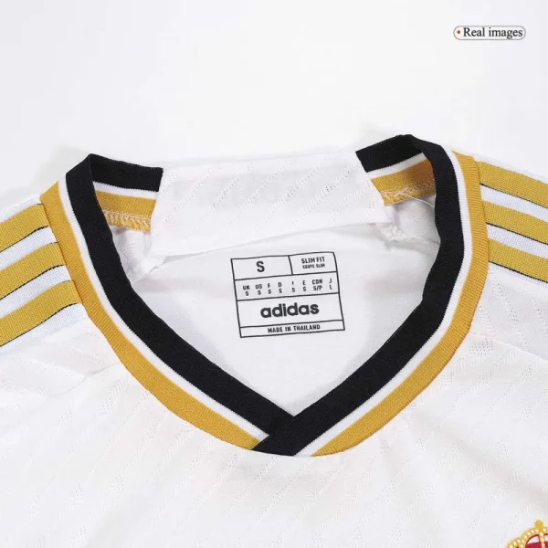2023/24 Real Madrid Home Long Sleeve Jersey Player Version