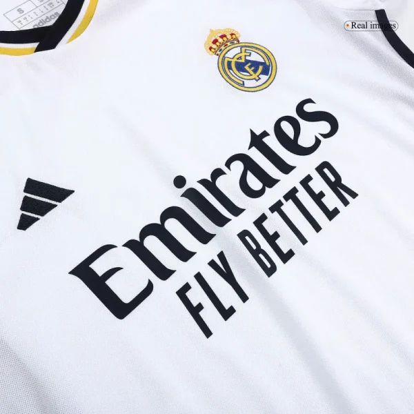 2023/24 BELLINGHAM #5 VINI JR. #7 MODRI? #10 KROOS #8 Real Madrid Home Jersey