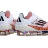 Adidas F50+ Lightstrike Pro Laceless FG Firm Ground Soccer Cleats - White/Leopar