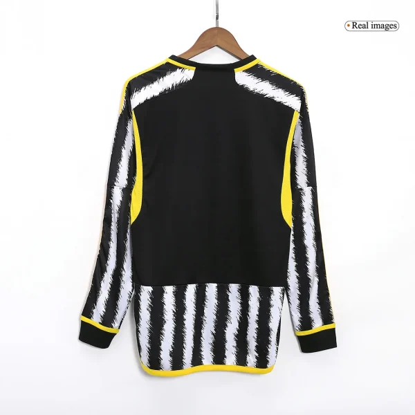 2023-24  Juventus Home Long Sleeve Jersey
