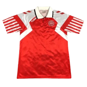 Denmark 1992 Retro Jersey Home