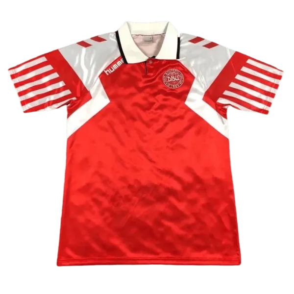 Denmark 1992 Retro Jersey Home