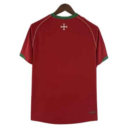 Portugal Retro Jersey Home World Cup 2006