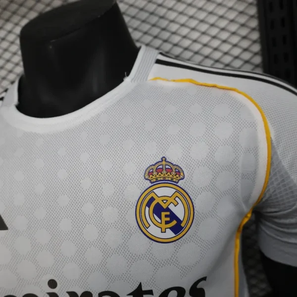 2025-26 Real Madrid Home Soccer Jersey Player Version Shirt