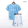 Kids Manchester City Home Jersey Kit 2023/24