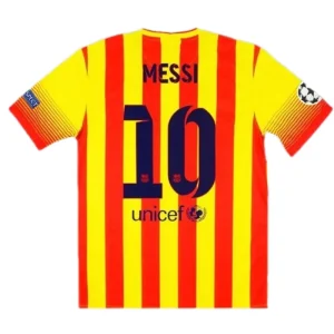 2013/14 Barcelona Messi #10 Retro Jersey Away