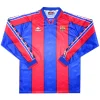 1996/97 Barcelona Ronaldo #9 Retro Long Sleeve Home Jersey