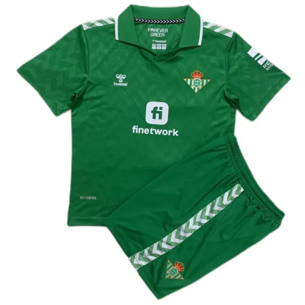 2023/24 Kids Real Betis Away Kit Jersey+Short