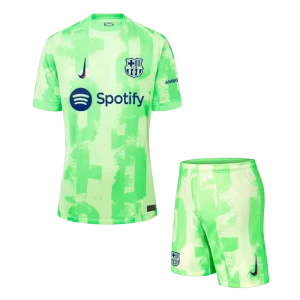 Barcelona Third Away Soccer Uniform Kits 2024-25