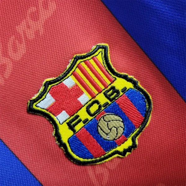 1996/97 Barcelona Retro Jersey Home