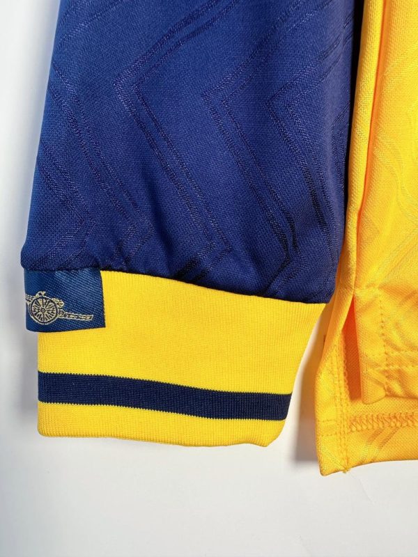 Arsenal Retro Long Sleeve  Away Football Shirt   1996-1997