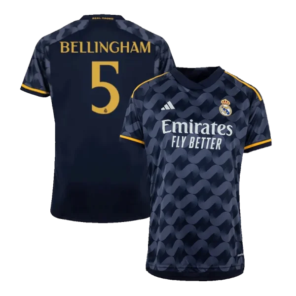 2023/24 BELLINGHAM #5 VINI JR. #7 Real Madrid Away Jersey