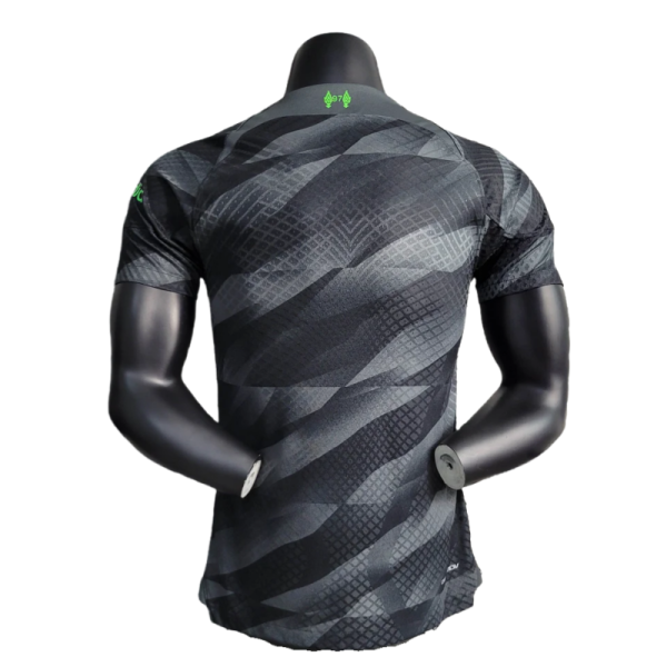 Liverpool Player Version  Goalkeeper Black Football Shirt 2023/2024