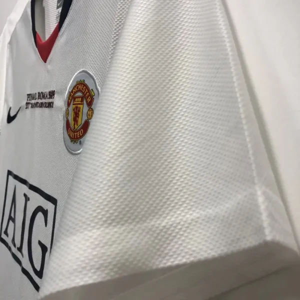 2008/09 Manchester United Retro Jersey Home UCL Final