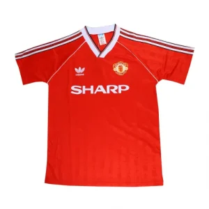 1988/90 Manchester United Retro Jersey Home