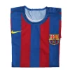 2005/06 Barcelona Ronaldinho #10 UCL Final Retro Jersey Home