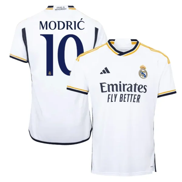 2023/24 BELLINGHAM #5 VINI JR. #7 MODRI? #10 KROOS #8 Real Madrid Home Jersey