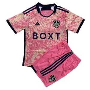 2023/24 Kids Leeds United Third Kit Jersey+Shorts