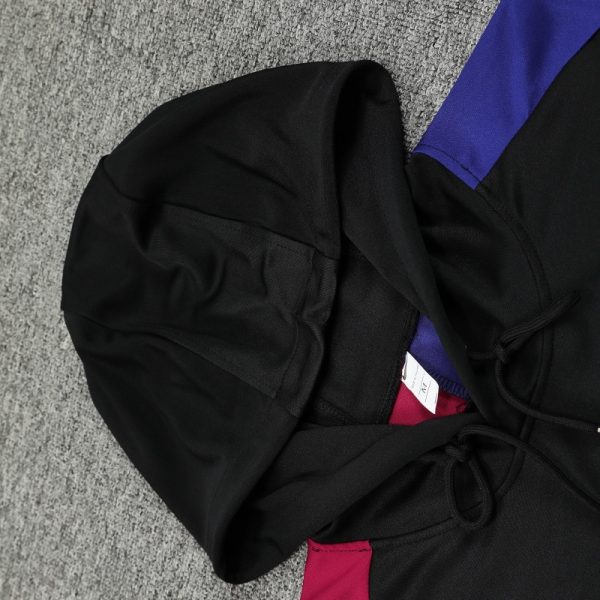 2024-25 Barcelona Zipper Sweatshirt Kit(Top+Pants) White