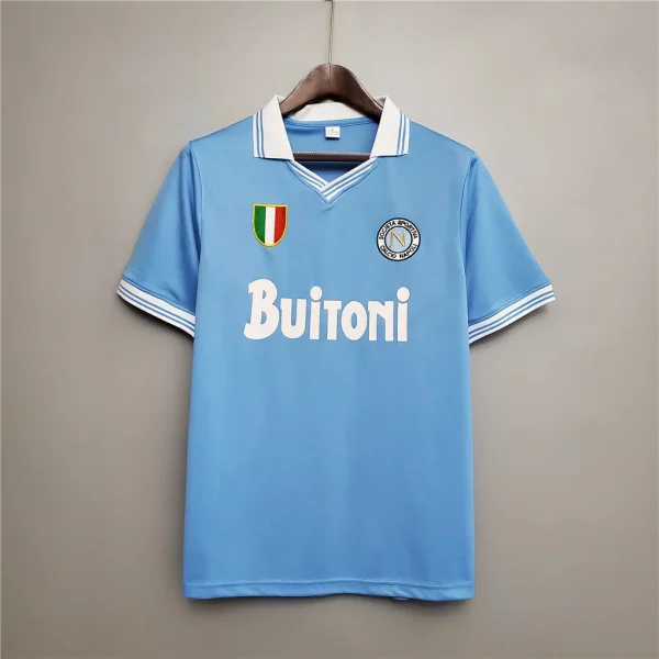 1986/87 Napoli Retro Jersey Home