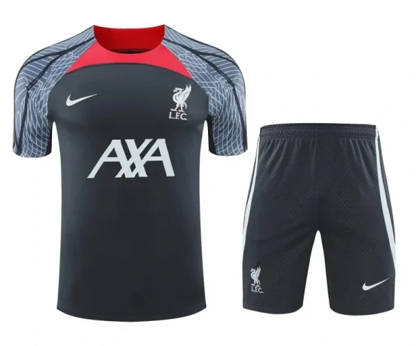 24-25 Liverpool Training Wear Black Suit Shirt