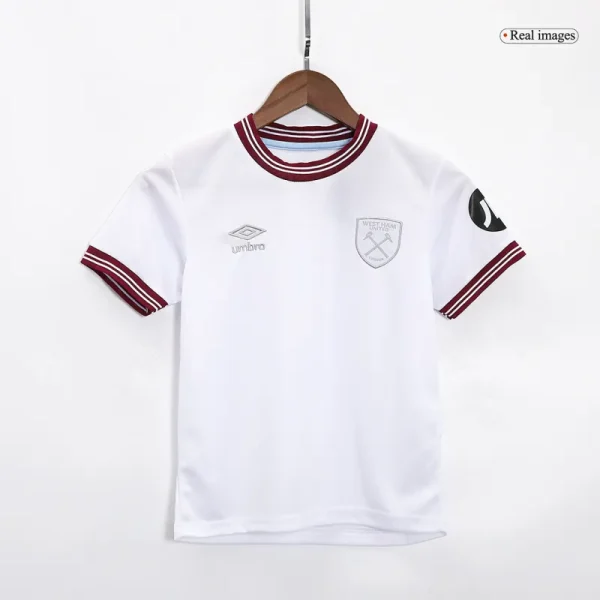 2023/24 Kids West Ham United Away Kit Jersey+Short