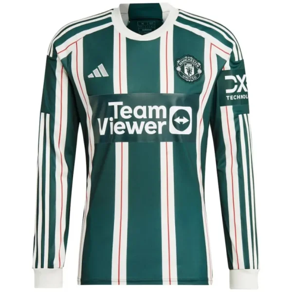 2023/24 Manchester United Away Long Sleeve Jersey