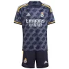 2023/24 Kids Real Madrid Away Jersey Kit