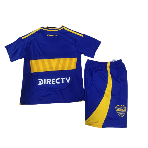 24-25 Boca Juniors Home Kids Kit Jerseys+Shorts