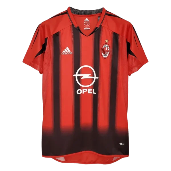2004/05 AC Milan Retro Jersey Home