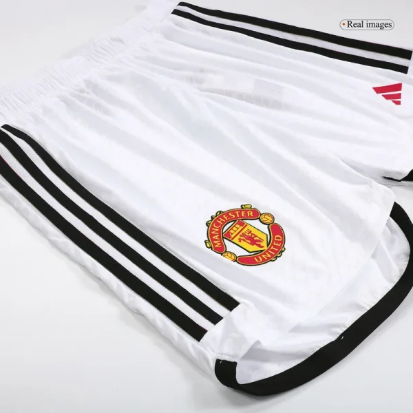 2023/24 Manchester United Home Shorts Player Version