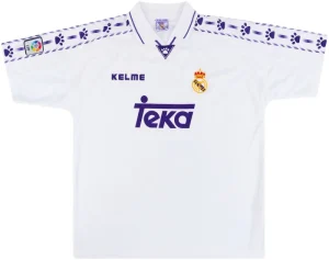 1996/97 Real Madrid Retro Jersey Home