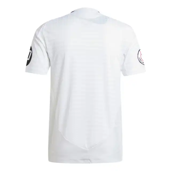 Real Madrid Mens Home Copa del Rey Final Shirt 24-25 White Player Version