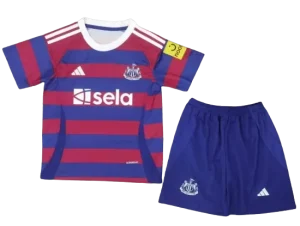 Kids Newcastle United Away Jersey Kits 2024/25