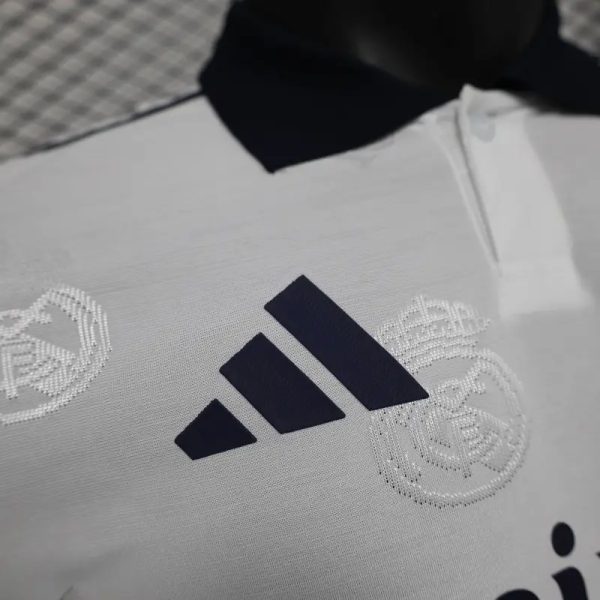 2025-26 Real Madrid Men's Polo Shirt White