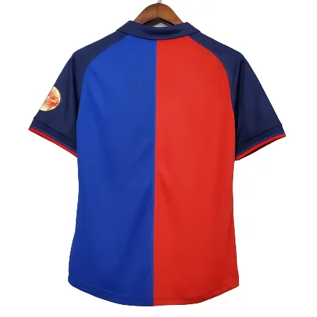 1999-2000 Barcelona Retro Jersey 100-Yeas Anniversary Home