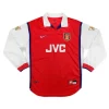98-99 Arsenal Bergkamp #10 Retro Jersey Long Sleeve