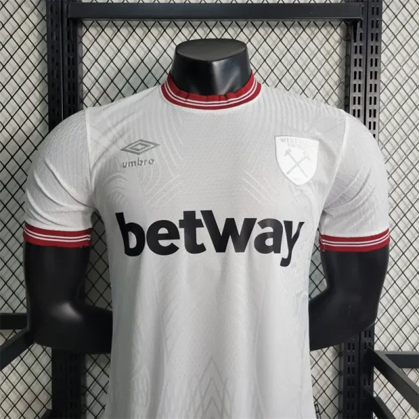 2023/24 West Ham United Away Jersey Player Version