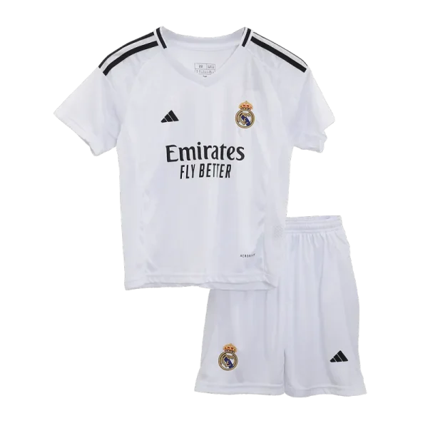 Kids Real Madrid Home Kit 2024/25 Youth Apparels