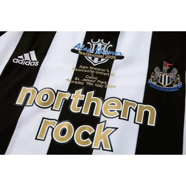 2006 Newcastle Retro Jersey 'Alan Shearer's Testimonial' Home