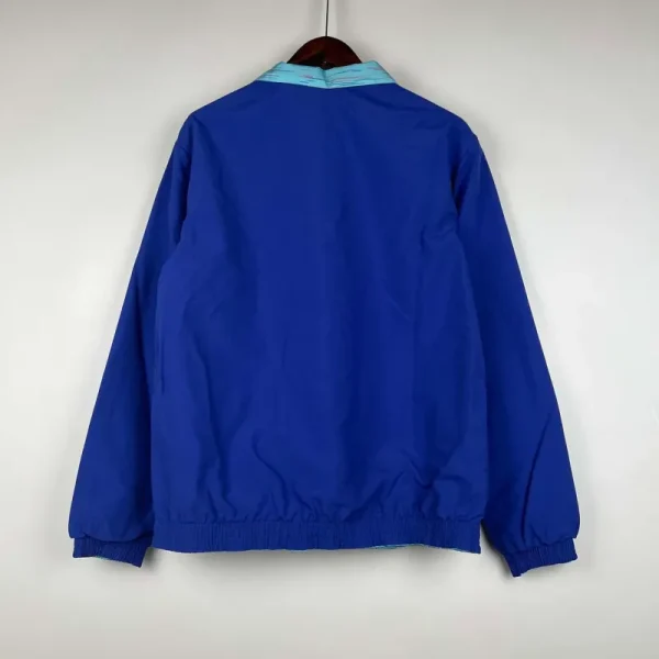 2023-2024 Barcelona Reversible Windbreaker Blue Soccer Jersey 1:1 Thai Quality