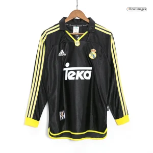 1999/01 Real Madrid Retro Away Long Sleeve Jersey