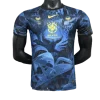 Brazil Nation 24/25 Panther Eyes Player Special Edition Blue Football Jersey